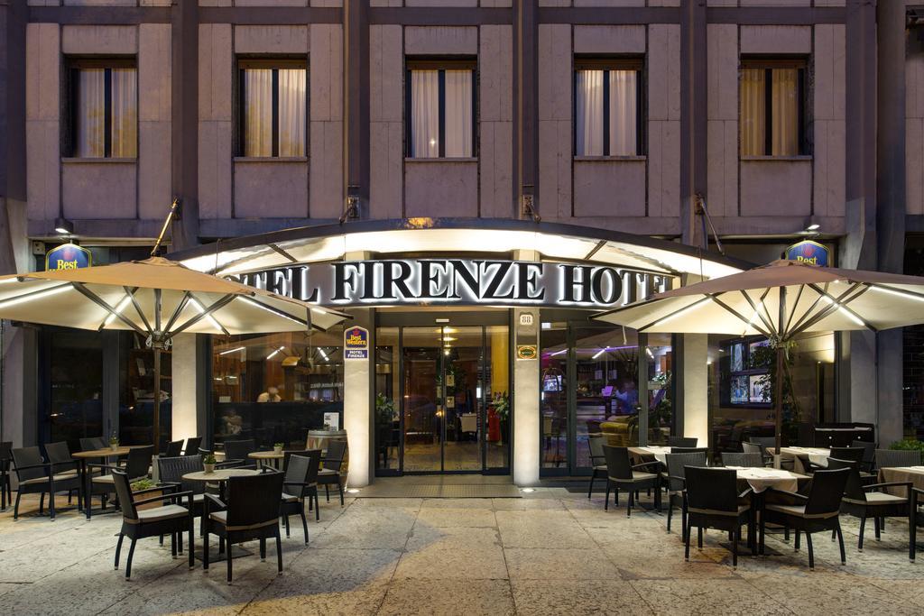 Hotel Firenze Верона Экстерьер фото